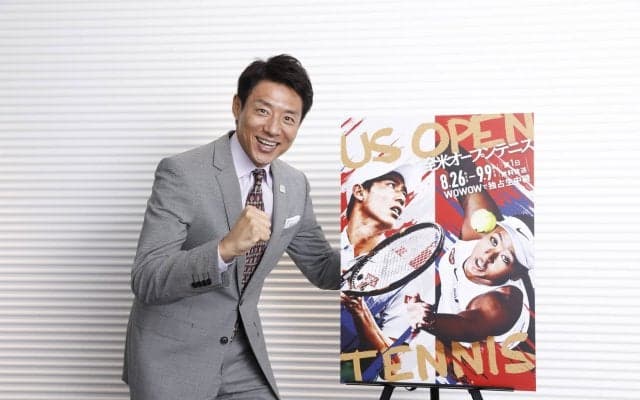「エンターテインメントのエネルギーを注入した選手が勝つ」。 WOWOWで連日独占生中継する「全米オープンテニス」、現地で解説を務める松岡修造が全米オープンテニスの見どころを語る!