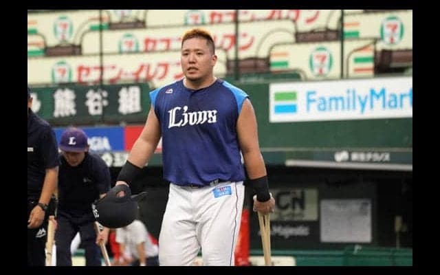 西武山川、2年連続100打点超えで打点王へ独走態勢！　第1打席で左翼フェンス直撃2点適時打