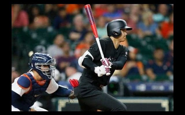 【MLB】大谷翔平、4の0でスタメン11戦ぶり無安打　黒の「SHOWTIME」ユニで快音響かず