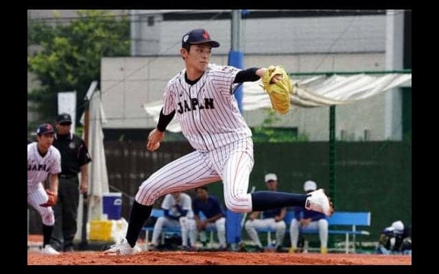 【U-18W杯】大船渡・佐々木、侍の守護神に浮上　初対外試合で9回に登板無失点「やるしかない」