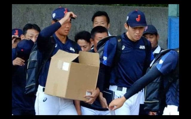 【U-18W杯】甲子園準V星稜・奥川が山瀬と合宿合流　永田監督「精神的支柱に」