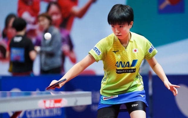 男子・吉山、女子・小塩が初優勝＜第50回全国中学校卓球大会＞