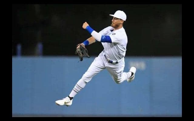 【MLB】ベリンジャーが“ド迫力守備”　カメラワークに称賛の声「良い映像だ」