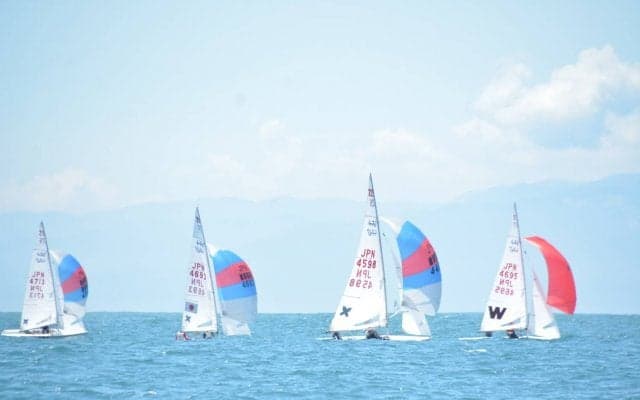 【ヨット】海上の熱い戦い！／第７９回早慶ヨット定期戦