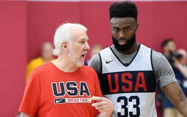 最後の親善試合に臨むアメリカ代表、ジェイレン・ブラウン「意識を変えなければ」