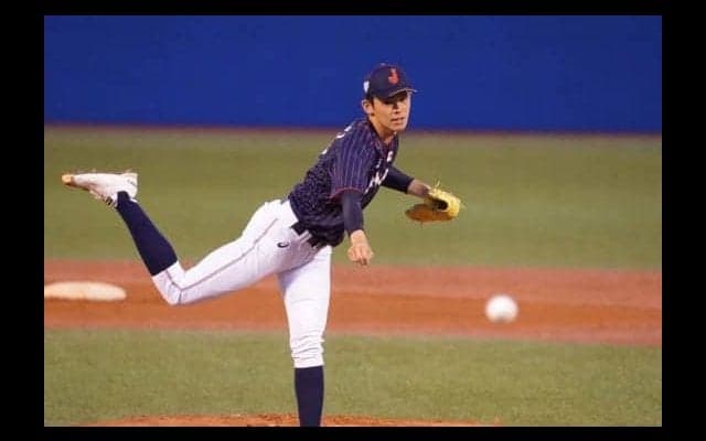 【侍J壮行試合】佐々木朗希、150キロ台連発！　注目の初球は152キロ、初回最速156キロ