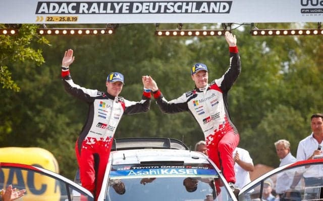 WRCドイツ：アンティラ「あの夜、7000人がヤリに落ち着け！ と言った」イベント後記者会見