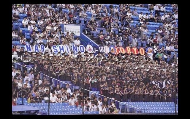 【侍J壮行試合】高校代表VS大学代表　番外編　美爆音炸裂！5回終了で応援合戦スタート