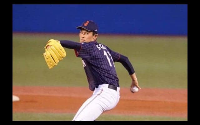 【侍J壮行試合】佐々木、1回無失点2K＆最速156キロに手応え！　「コースに決まっていれば打ち取れる」