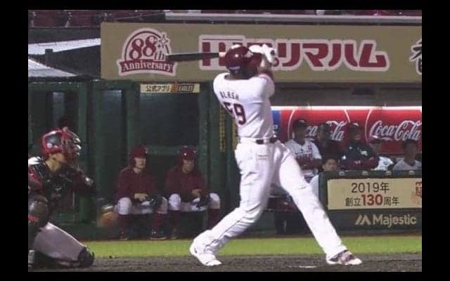 楽天ブラッシュ、パ通算5万号「歴史のあるプロ野球で記録を残すことが出来て嬉しい」