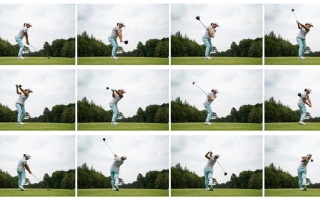 渋野日向子の高精度ショットは「下→上→下→上」の運動連鎖から スイングメカニズム解説