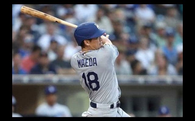 【MLB】前田健太の“野手顔負け”逆転打に敵軍OBもホレボレ「本当に格好いいスイング」