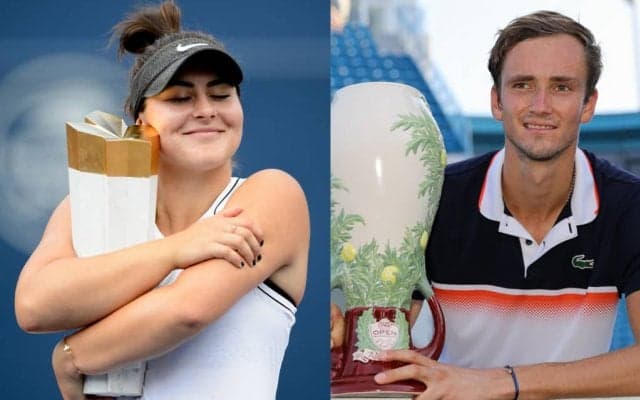 全米OPシリーズ最も躍進した若手選手、メドベージェフとアンドレスクが受賞