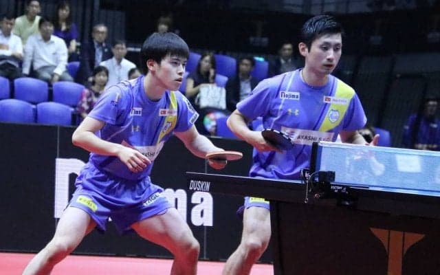 【速報・Tリーグ】2季目開幕戦は岡山が先取　丹羽・張本ペア及ばず
