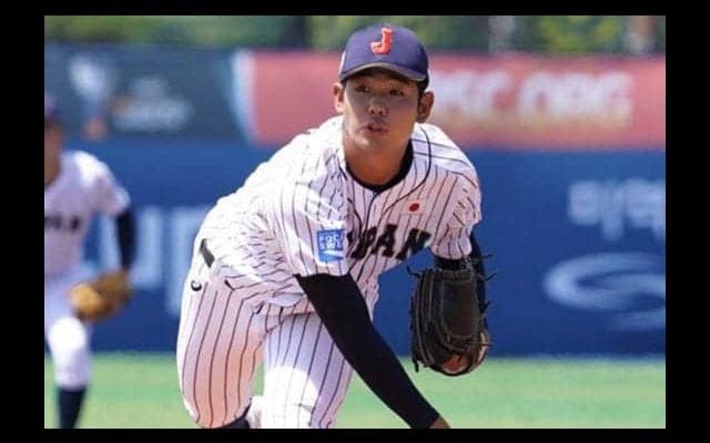 【U-18W杯】先発の智弁和歌山・池田が3回まで完全投球！　チーム初安打は4番石川