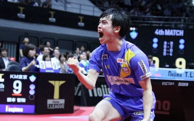 【速報・Tリーグ】森薗政崇、張本智和に勝利　開幕戦は延長戦へ