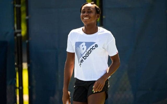 15歳ガウフ「なおみは素晴らしい人」。それでも大坂に「勝ちたい」と意気込む