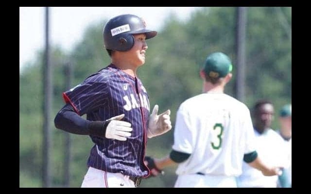 【U-18W杯】日本、西純矢が8打点の大暴れ！　4回3ラン、6回2ランで3安打2本塁打と大活躍