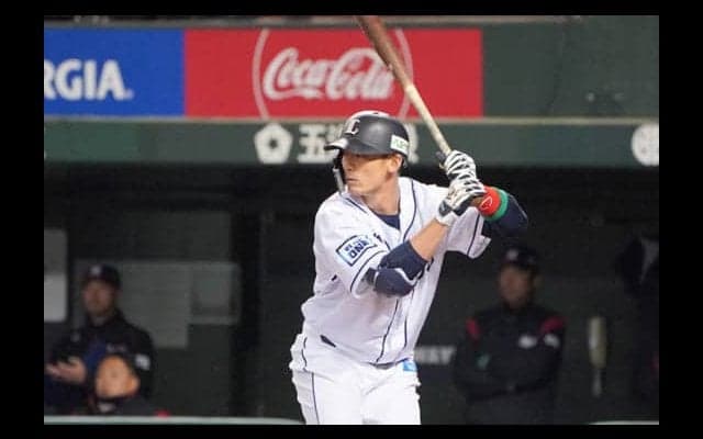 西武栗山、球団新記録1807安打「憧れの大先輩の記録を…」