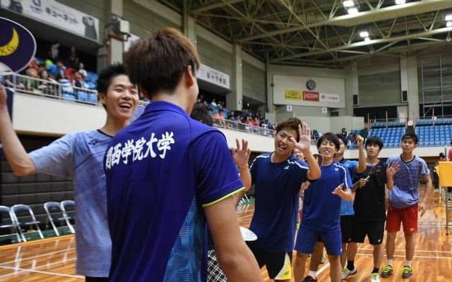 【バドミントン部男子】 西日本インカレをベスト８で終える