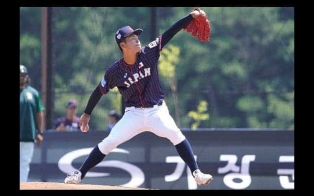 【U-18W杯】「終わったと思った」右肘死球から念願のマウンドへ-浅田将汰という男