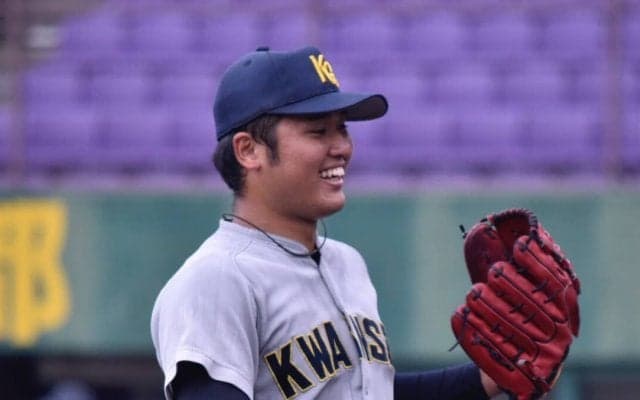 【硬式野球部】 １－５で敗北し、近大から勝ち点奪えず