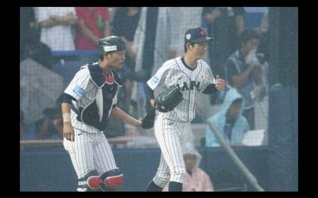 【U-18W杯】日本、米国にいきなり先制許す　先発・林が初回に中犠飛で1点を失う