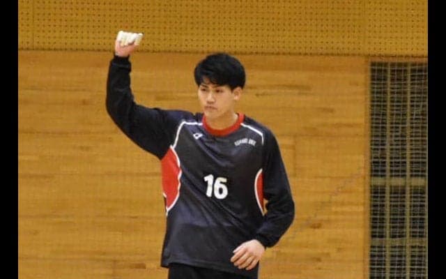 【ハンドボール部男子】　桃学大に６点差をつけ、開幕連勝！