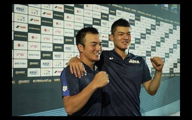 【U-18W杯】夏不完全燃焼の東邦コンビが大暴れ！　石川＆熊田で7打点「選ばれた時から2人で…」