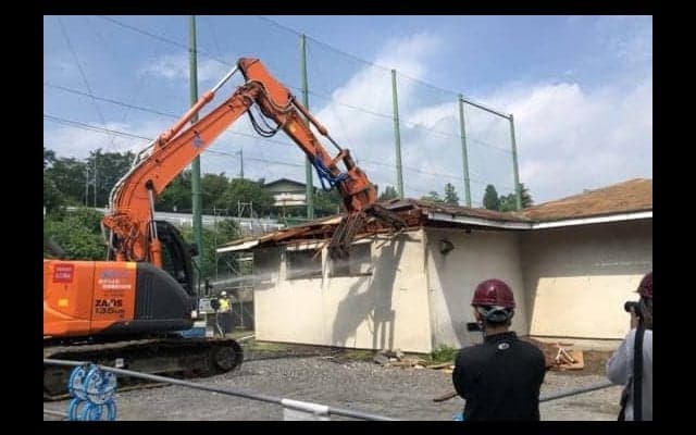 西武・旧若獅子寮を取り壊し　選手たちは別れ惜しむ、今井「思い出がいっぱい」