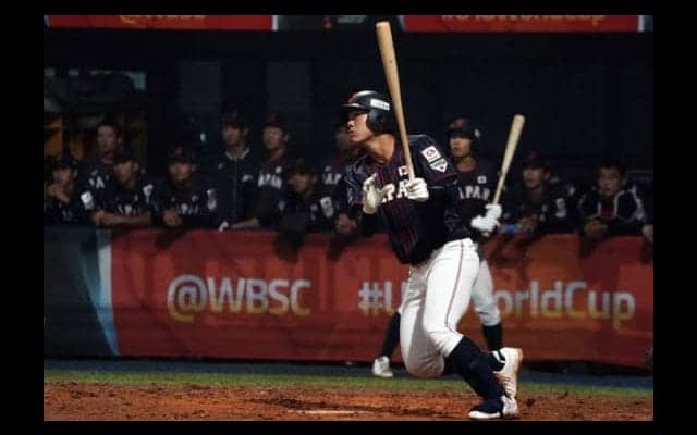 【U-18W杯】侍J4番・石川、驚異の打率5割で評価上昇中「ドラ1の力は十分」