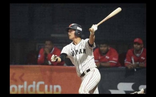 【U-18W杯】日本、水上の左翼ポール直撃1号ソロでリード広げる！　台湾勝利でSR進出は決定