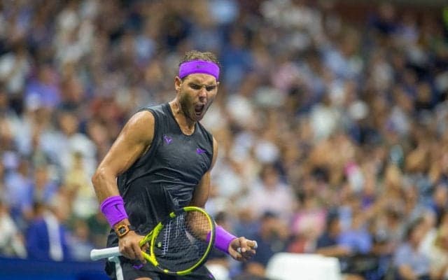 ナダルの全速力からのポール回しにタイガー・ウッズも大興奮。「信じられないほどのパフォーマンス」