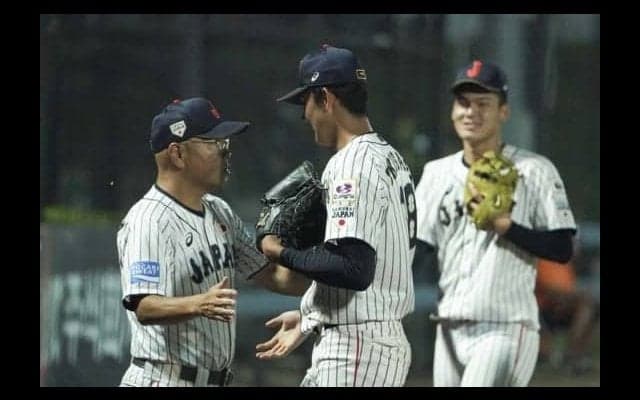 【U-18W杯】侍永田監督、7回18奪三振の奥川称賛「本当に素晴らしい投球を」