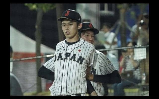 【U-18W杯】佐々木、ブルペン待機も世界デビューは持ち越し　「投げるつもりで作っていた」