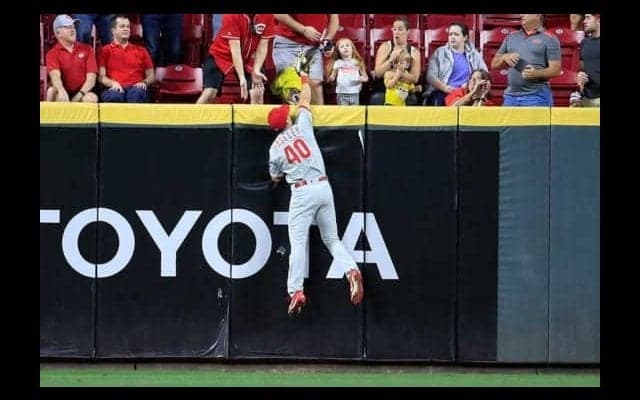 【MLB】「彼は捕った？」→「捕りました！」凄すぎる“HRキャッチ”に実況も騙され大興奮