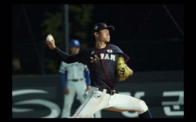 【U-18W杯】緊急登板の西が好救援＆スーパー返球　ブルペンでは「10球投げたぐらい」