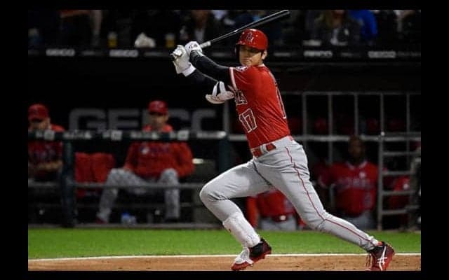 【MLB】大谷翔平、今季初4番で先制2点二塁打！　第1打席で左翼線へ