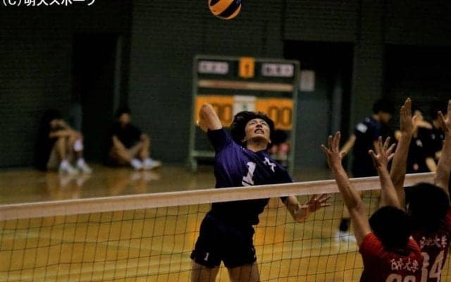 日大にフルセットの末敗戦　秋季リーグは黒星発進／秋季関東大学1部リーグ戦