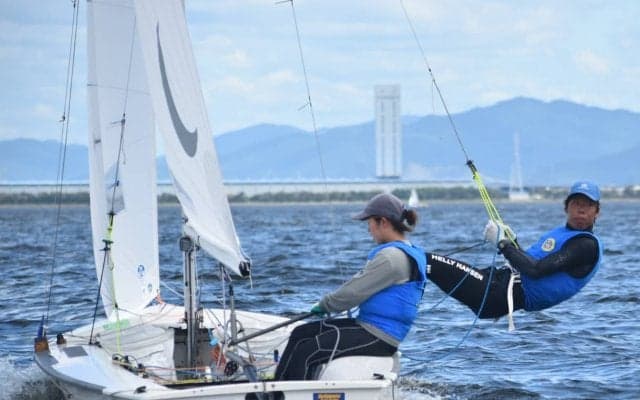 【ヨット部】 　最後まで健闘するも、入賞ならず
