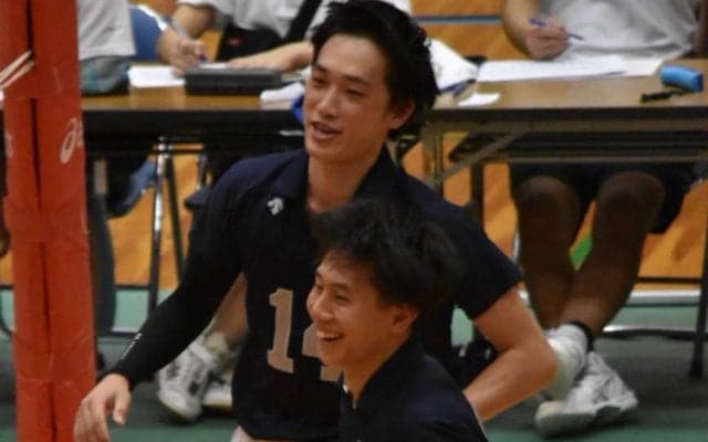 【バレーボール部男子】 １セットを取り返すも、大体大に敗北し開幕黒星