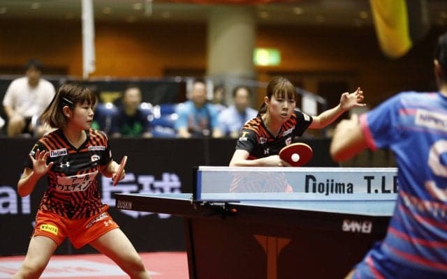 大学生Tリーガー躍進　TOP名古屋が2勝目＜卓球・Tリーグ結果速報＞