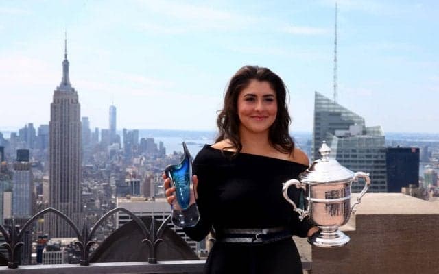 全米OP優勝のアンドレスク「有名になるなんて考えたこともなかった」