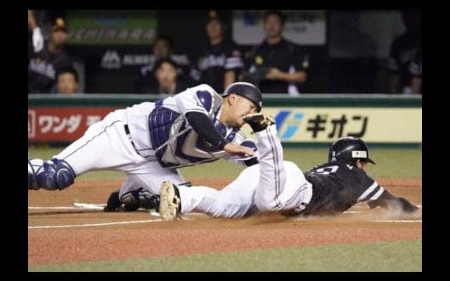 西武・金子侑がいきなりビッグプレー！　勝った方がマジック点灯、初回好返球で先制阻止
