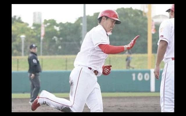広島・堂林翔太が劇的サヨナラ安打　「残り試合全部勝つつもりでやっていく」