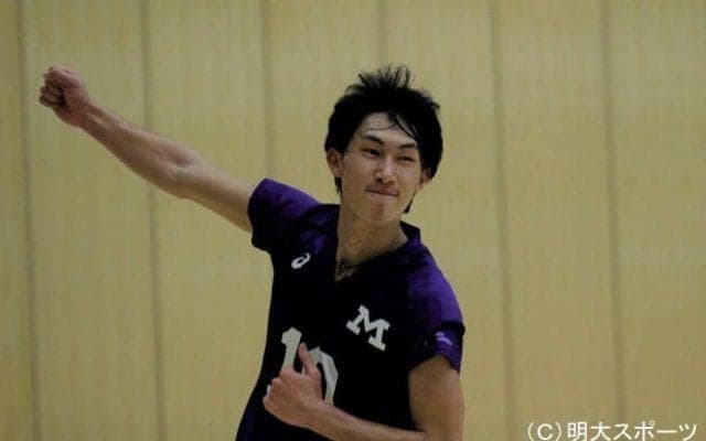 駒大にストレート勝ち！　リーグ２勝目を挙げる／秋季関東大学１部リーグ戦