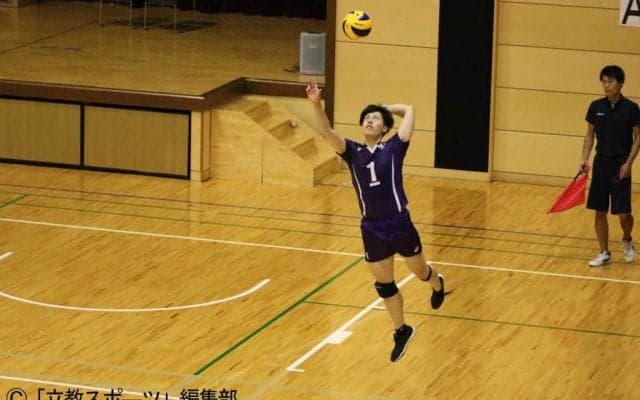 【バレーボール部】白星発進ならず．．．課題残るも次戦に期待