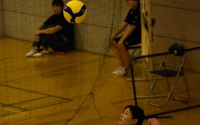 【バレーボール部女子】　姫獨大にストレート勝ち！