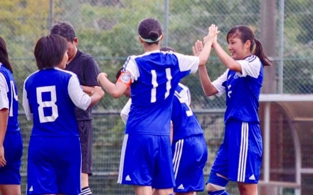 【サッカー部女子】　リーグ開幕戦は２０ー０で大勝！