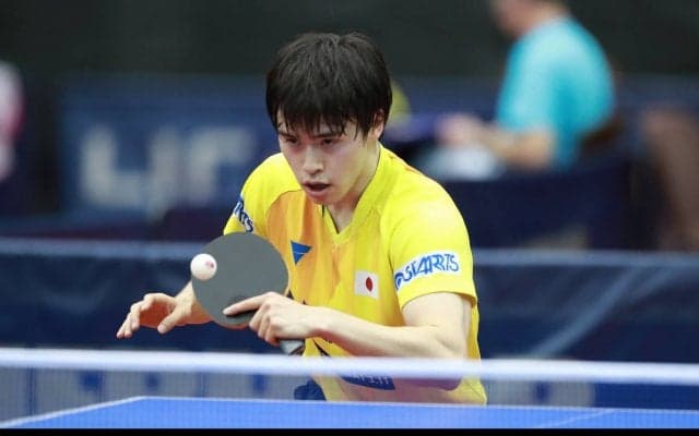 森薗政崇、アクシデントにも動じず1回戦突破＜卓球・パラグアイオープン＞